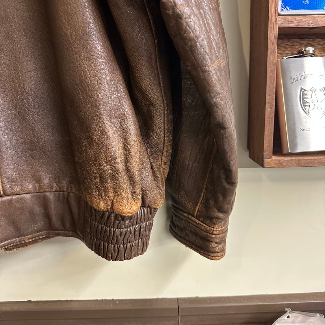 브라운 가죽 자켓 (PGA TOUR / 105)  상품이미지7