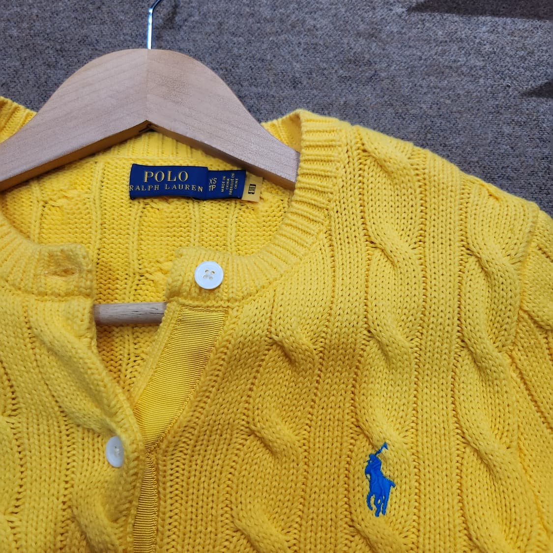 폴로랄프로렌 여성 케이블 니트 가디건 xs 상품이미지2