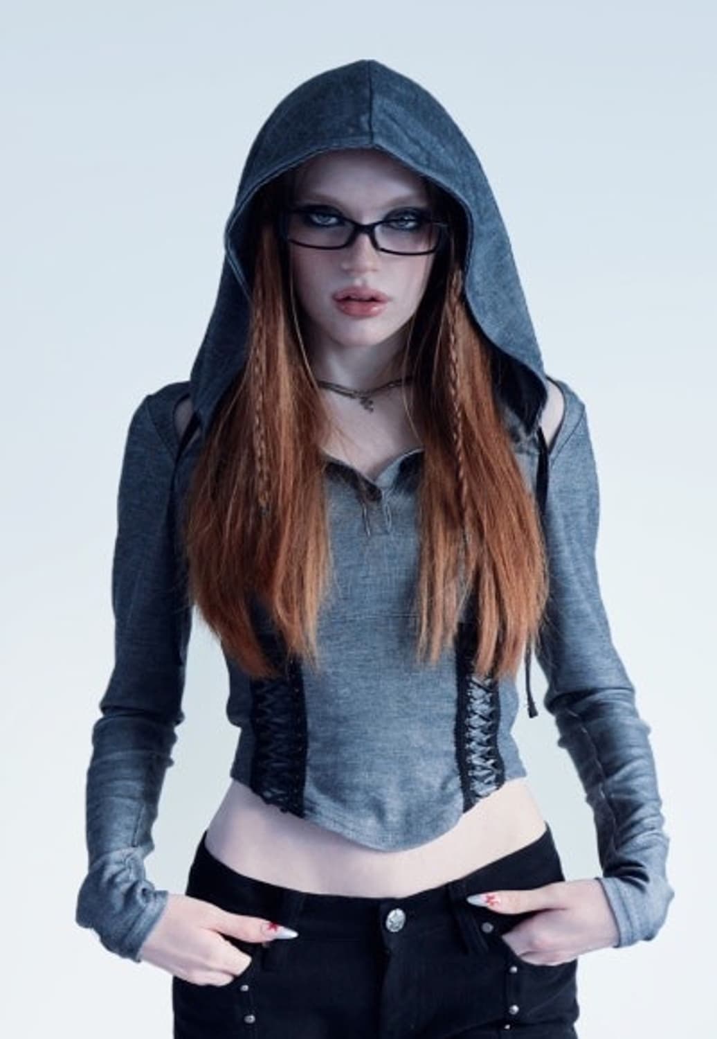 힐다 코르셋 후디 상품이미지1