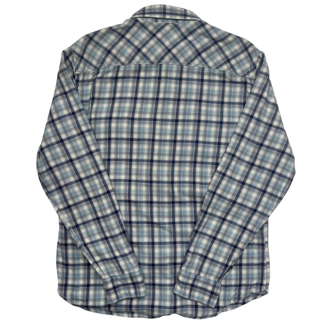 팀버랜드 스카이블루 체크 헌팅 셔츠 L 상품이미지4