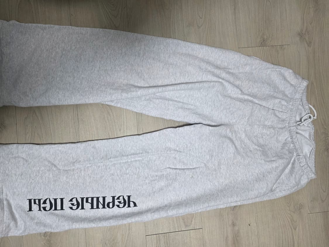 이지 고샤 블랙독스 팬츠 1 헤더그레이 yeezy 이지갭 상품이미지3