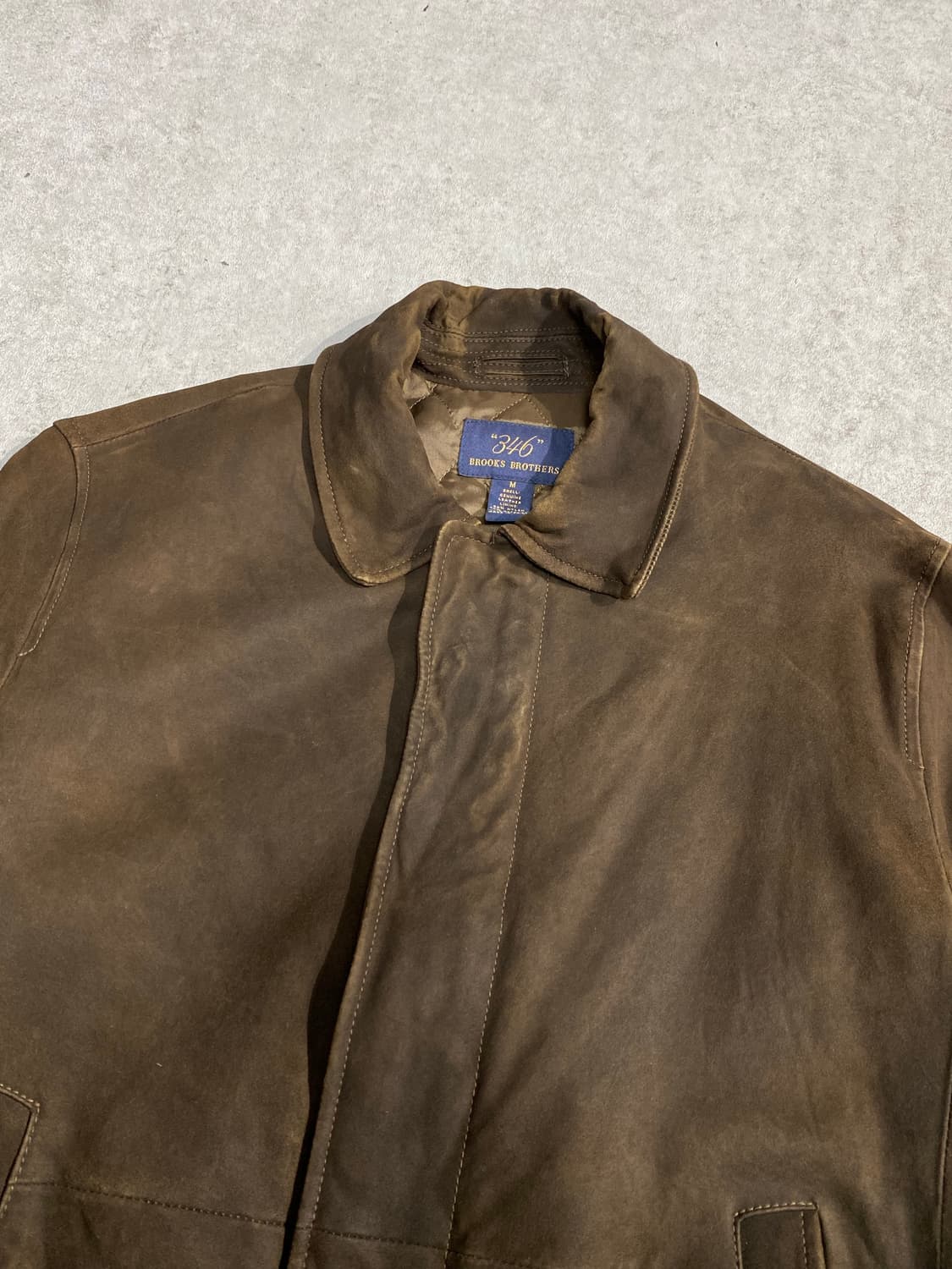 [M] Brooks Brothers 브룩스 브라더스 브라운 스웨이드자켓 상품이미지2