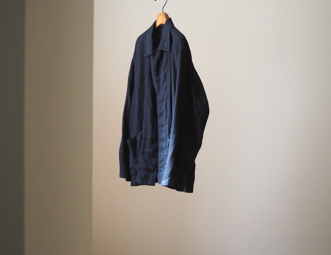 네스트로브컨팩트 린넨실크 트위드 밀리터리 자켓 상품이미지3