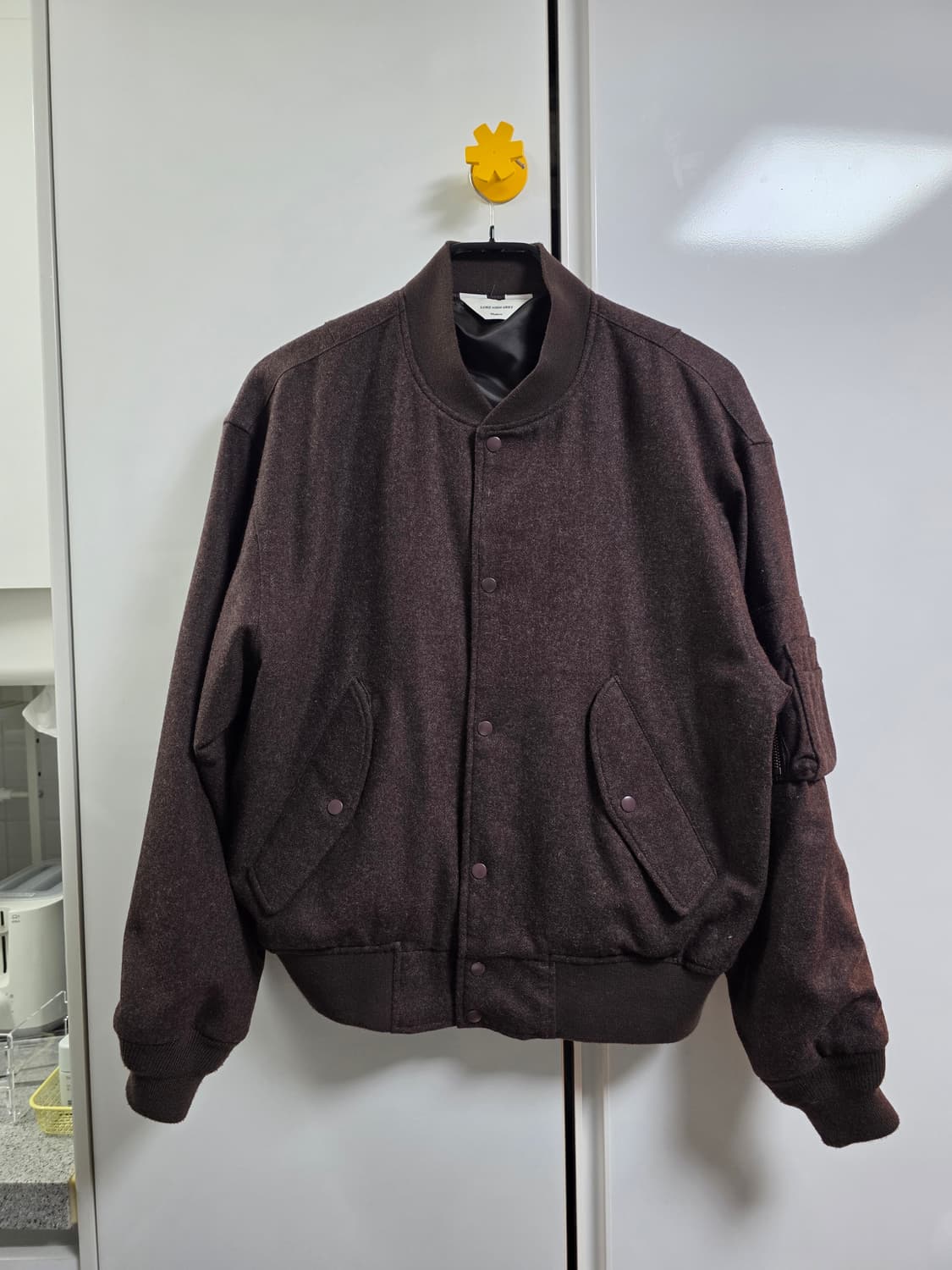 로드 존 그레이 울 MA-1 블루종 자켓 M 브라운 상품이미지2