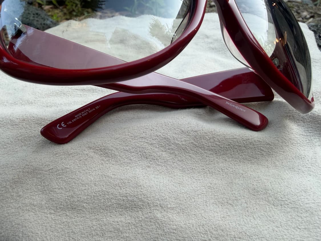 입생로랑 오버싸이즈 빈티지 선그라스 신품  상품이미지3