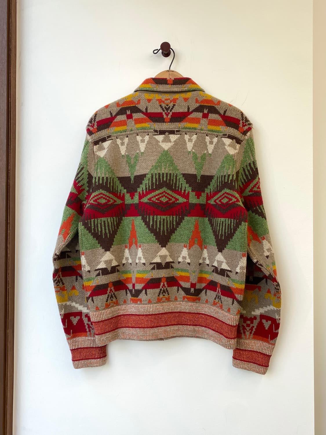 RRL Southwestern 울 블렌드 스웨터 자켓 상품이미지10