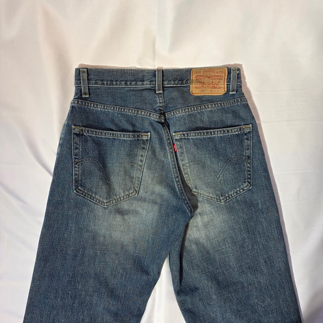 [W28L30]00s 리바이스 569 루즈스트레이트핏 데님 팬츠 상품이미지8