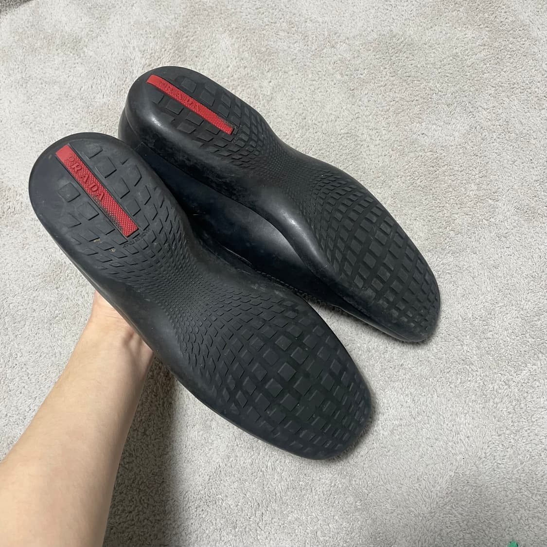 265) 프라다 스포츠 레더 로퍼 구두 상품이미지7