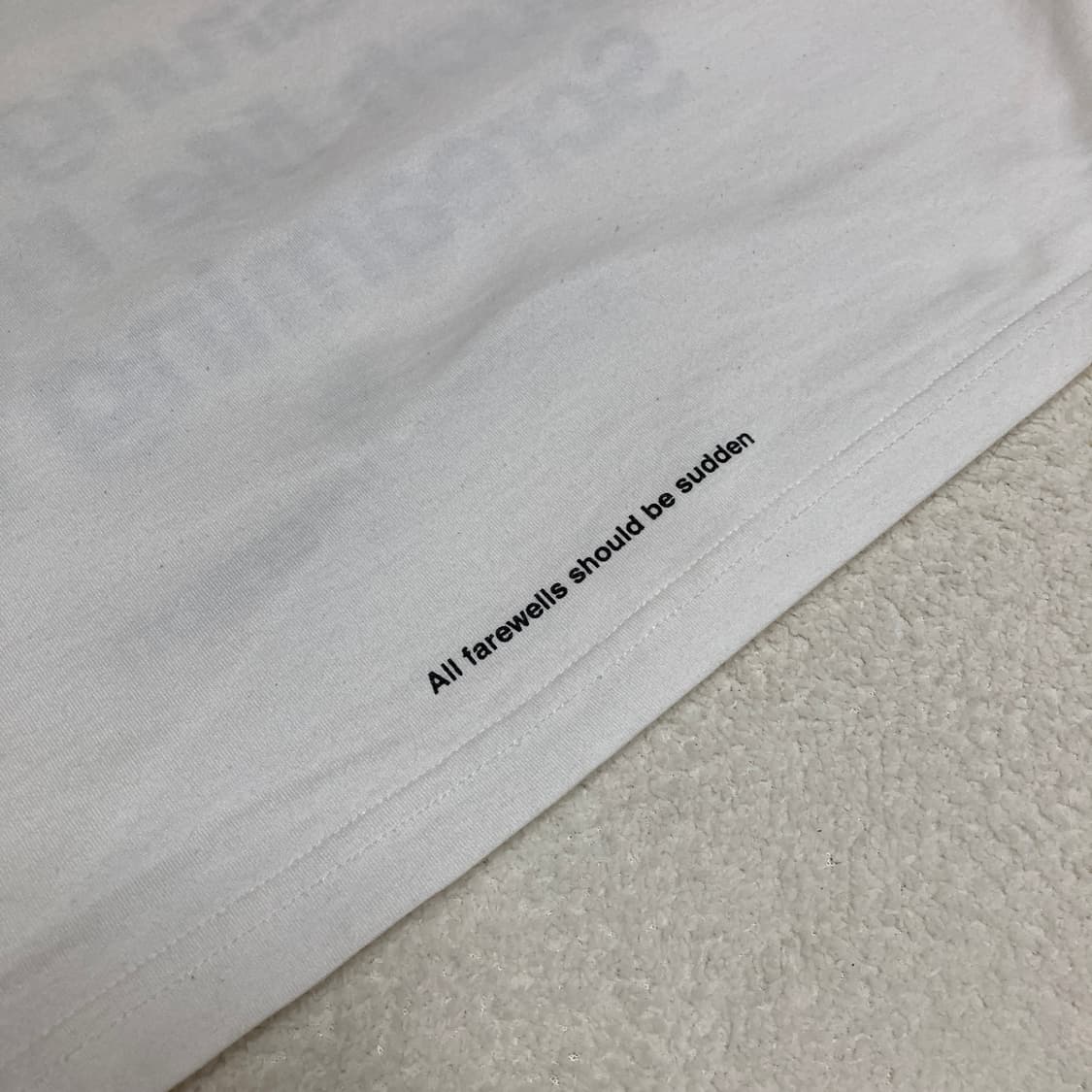 솔로이스트 커트 코베인 티셔츠 상품이미지6