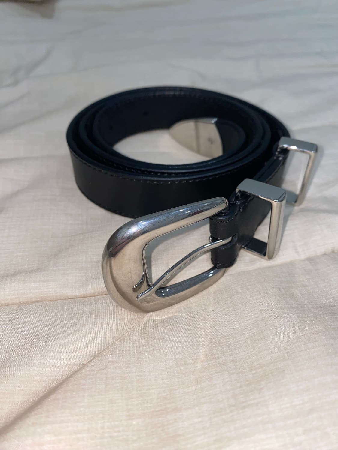 셀린느 카프스킨 웨스턴 벨트 2.5cm 상품이미지2