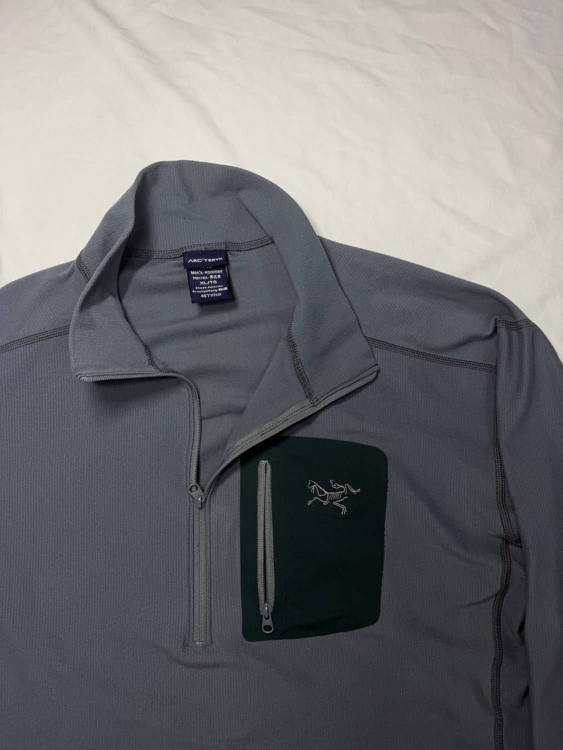 아크테릭스 반집업 긴팔티셔츠 집넥 rho로 상품이미지4