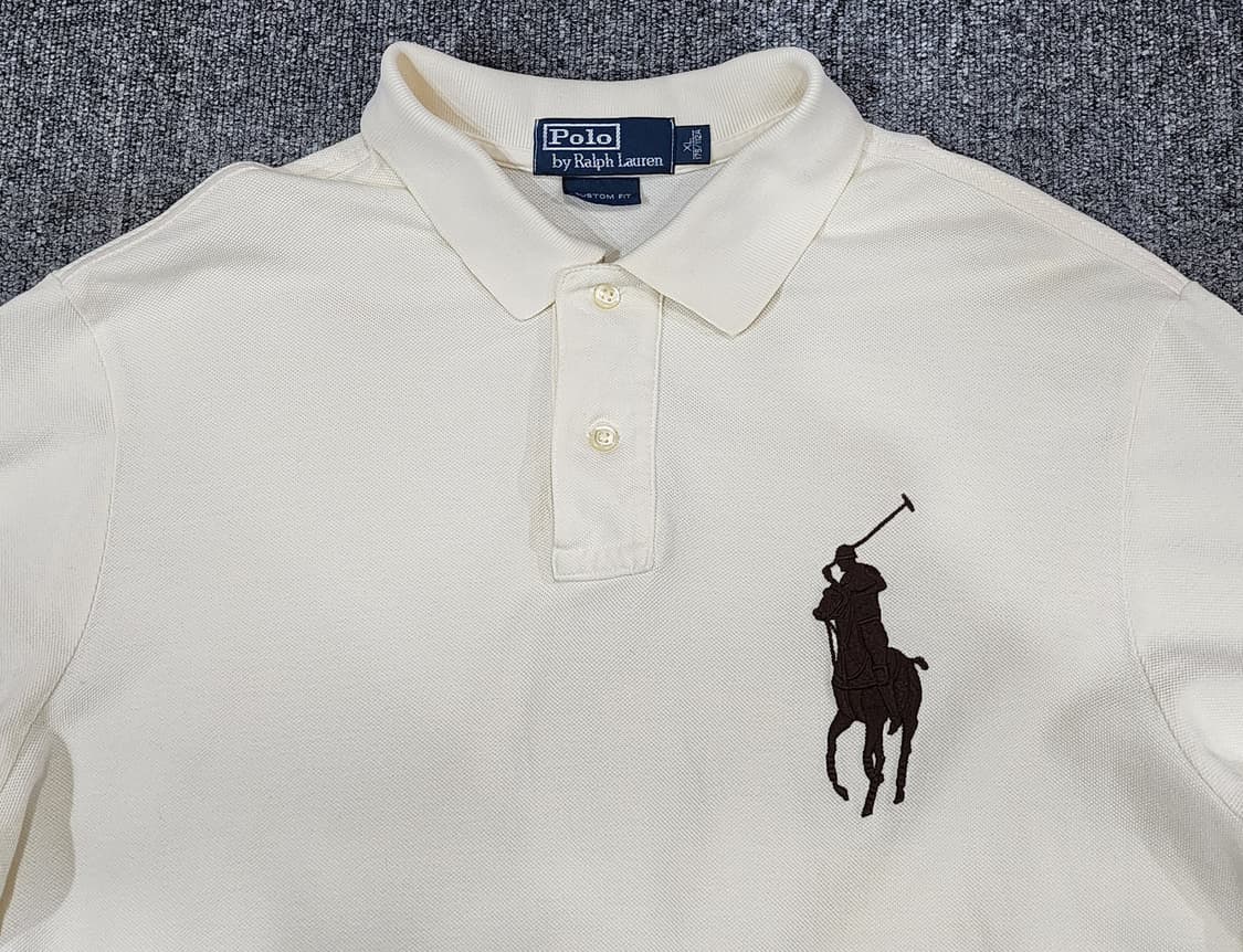 폴로 랄프로렌 빅포니 커스텀핏 PK 카라티 긴팔티 XL 상품이미지3