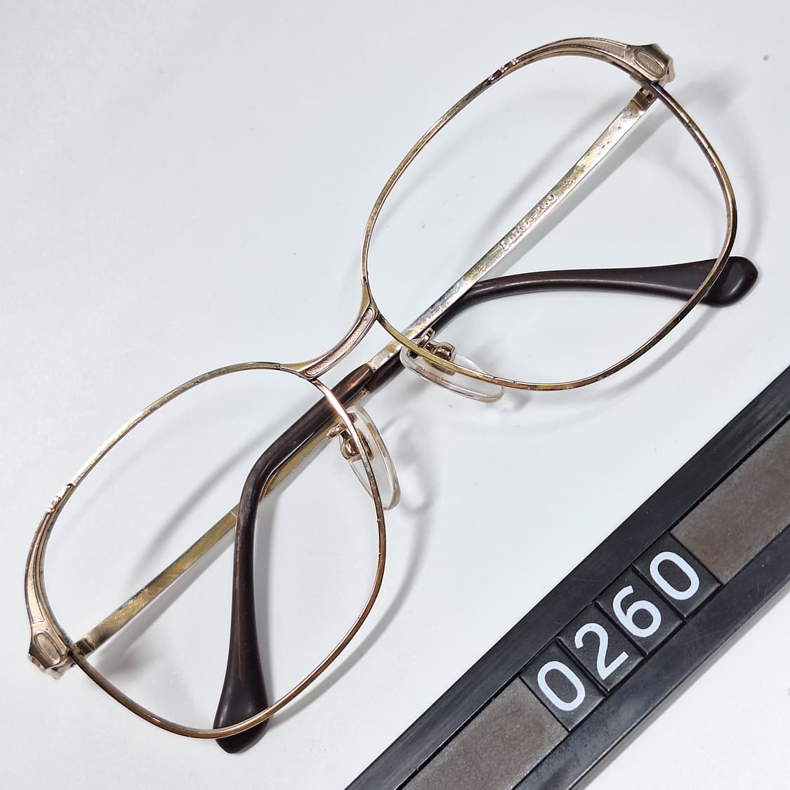 90s 일본 빈티지 5009 메탈 안경테 136mm 클래식 레트로 패션  상품이미지1