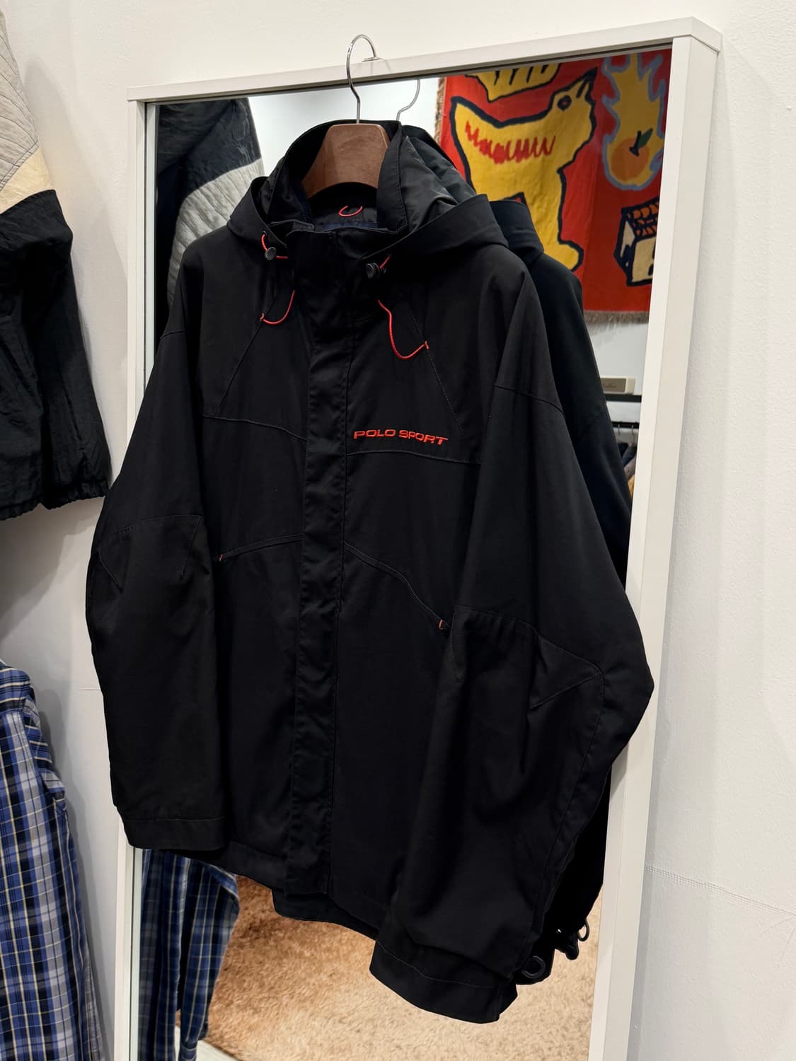 90s Polo Sport 폴로 스포츠 후드 집업 자켓 상품이미지1