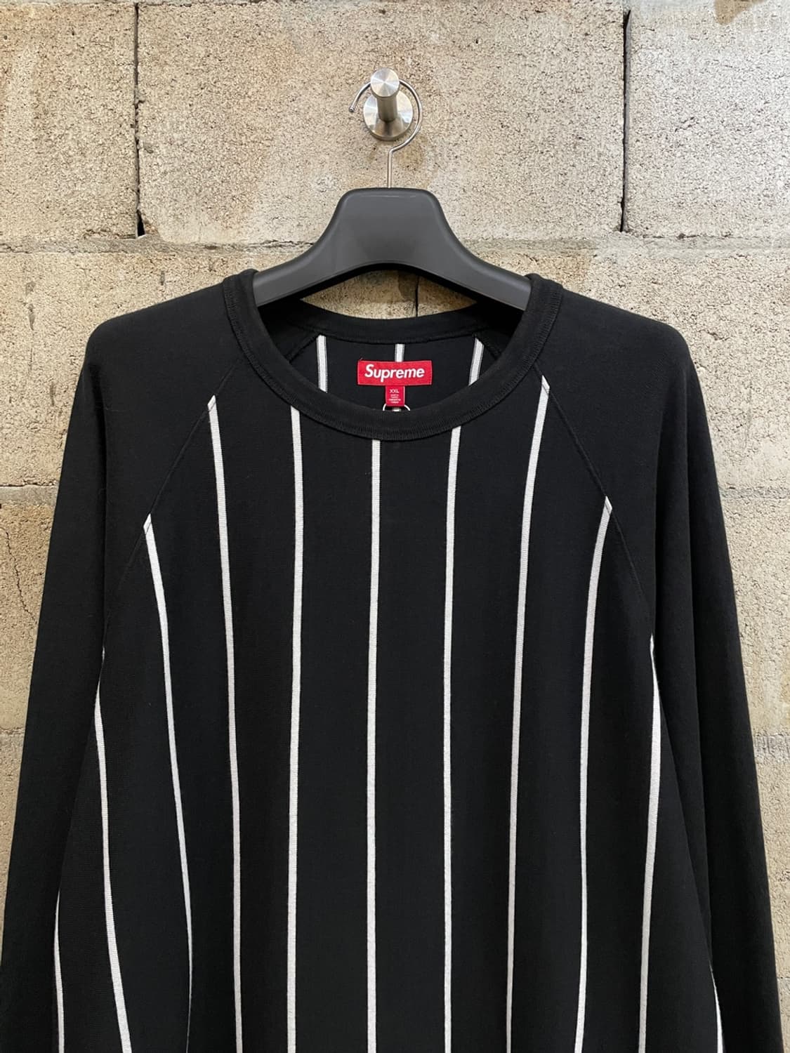슈프림 스트라이프 래글런 롱 슬리브 상품이미지2