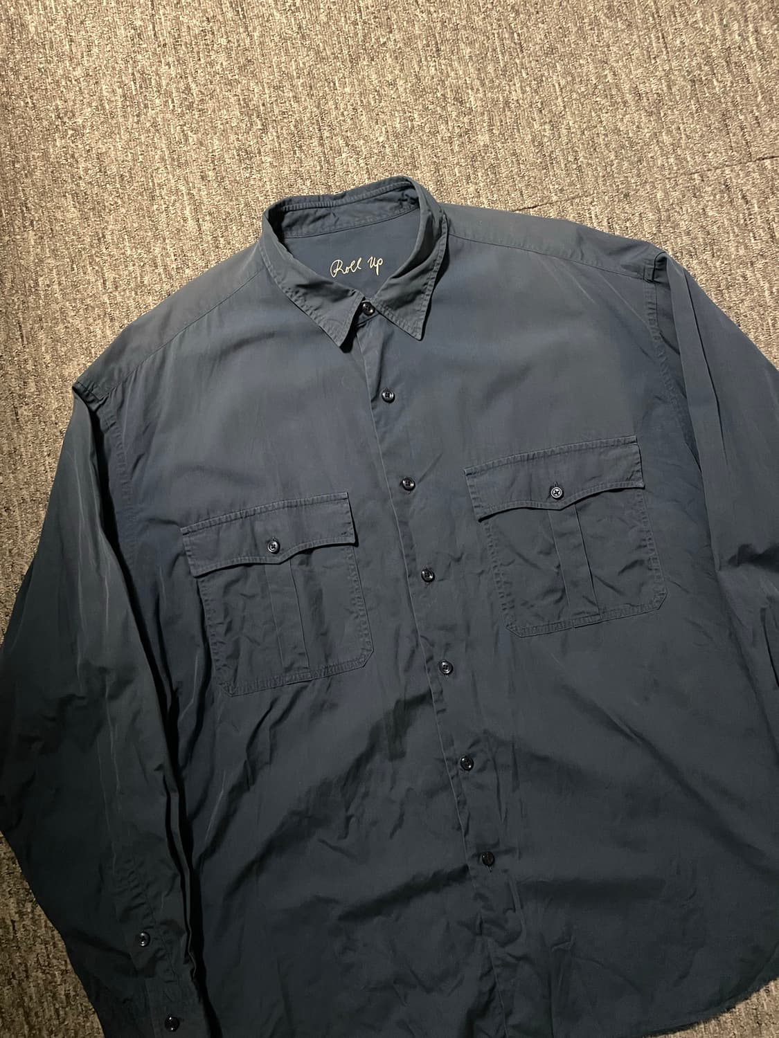 포터클래식 롤업 셔츠 네이비 [XL] 상품이미지1