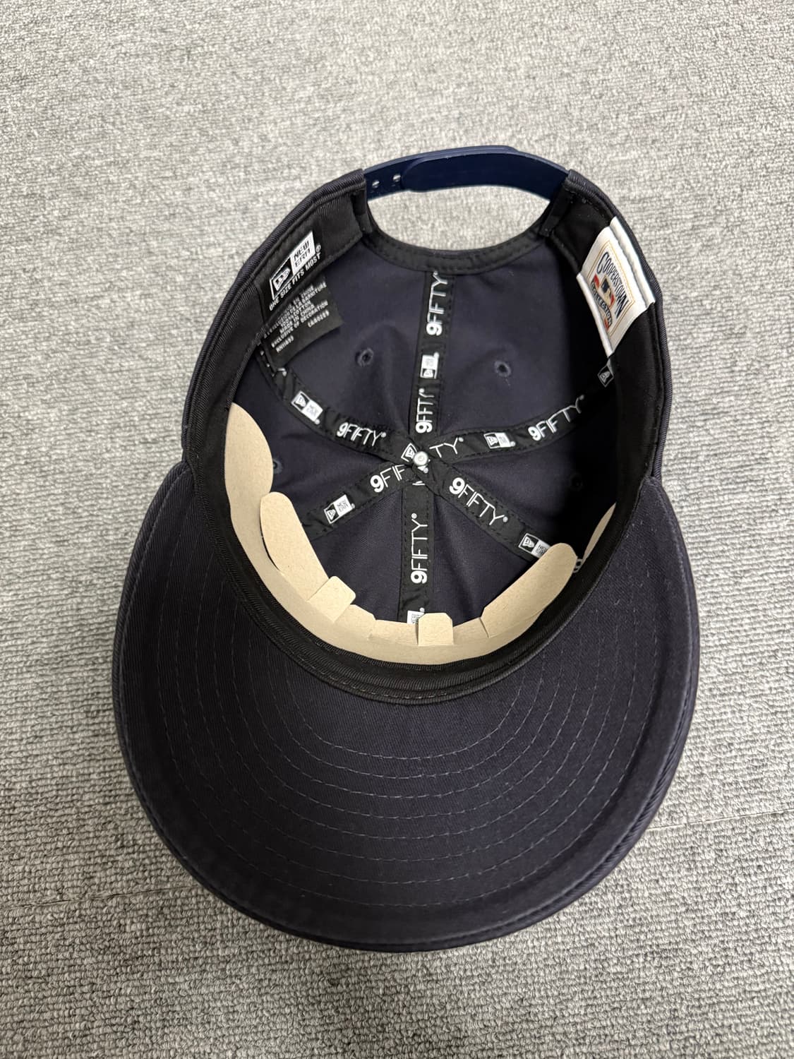 뉴에라 뉴욕양키스 레트로크라운 볼캡 네이비 상품이미지2