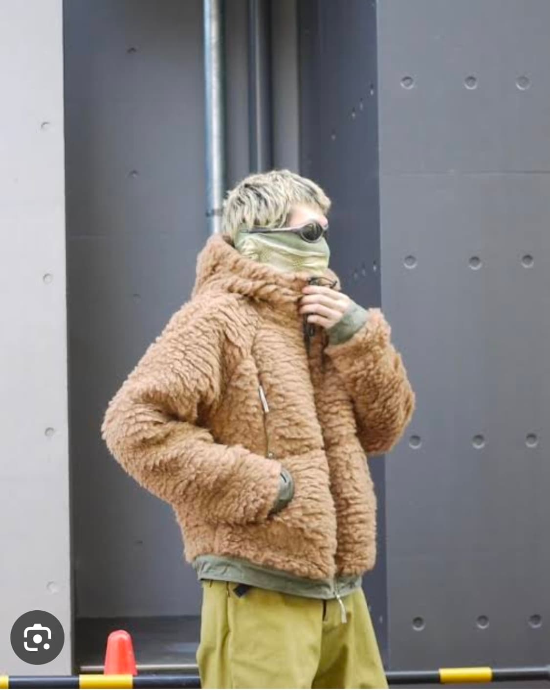 로아 하이킹 헤비후리스자켓 브라운 XL사이즈 상품이미지4