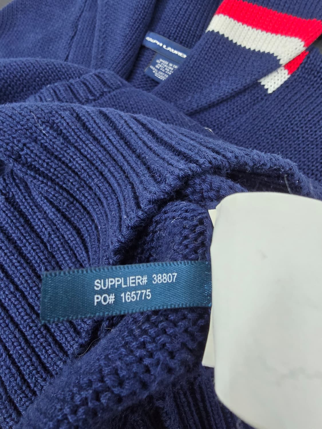 폴로랄프로렌 골프 숄칼라 니트가디건 상품이미지5