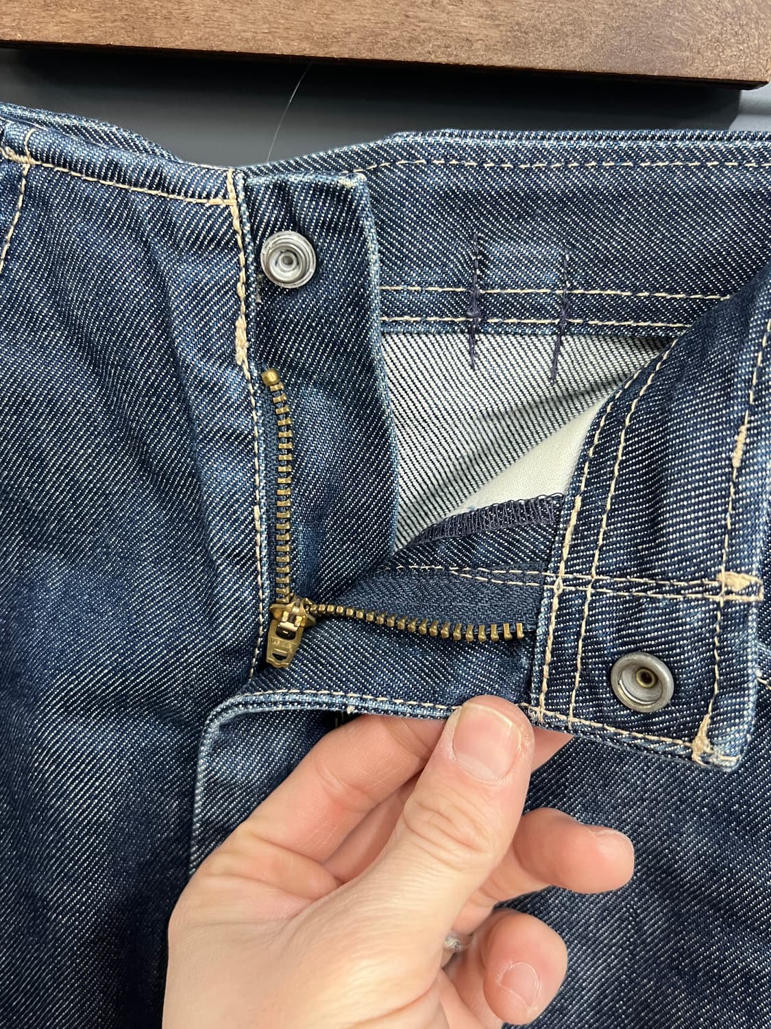 Levis 리바이스 엔지니어드 데님 롱 스커트 상품이미지3