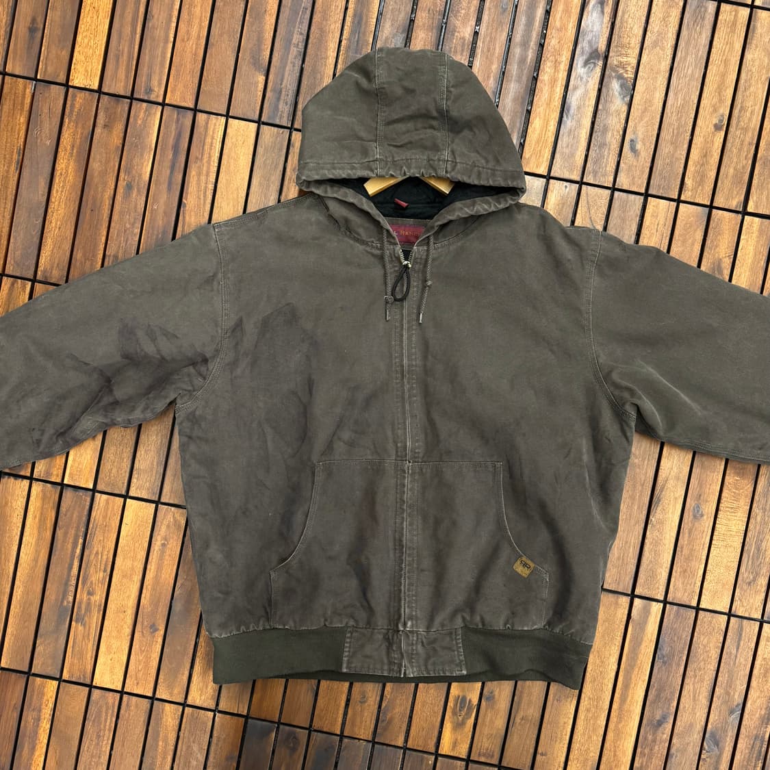 90s 리얼랜치 덕 캔버스 액티브 워크 자켓 (2XL)   상품이미지3