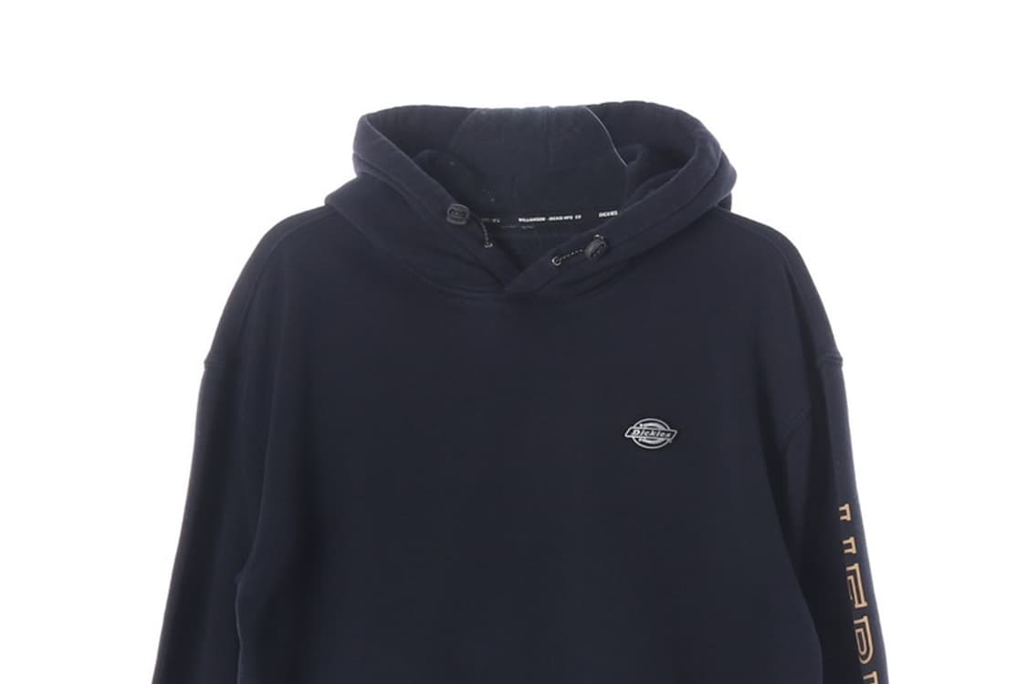 디키즈 헤리티지 소매 레터링 스몰 자수 로고 후드티 L 상품이미지3