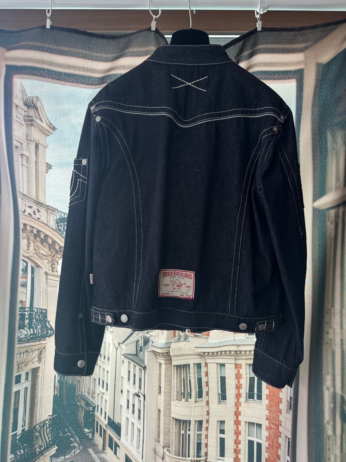 트루릴리젼 데님 카페레이서 자켓 L 상품이미지2