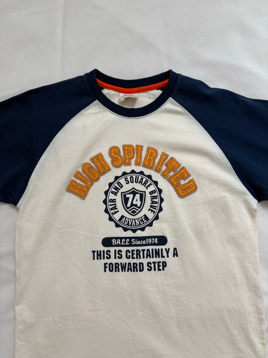 vintage lettering raglan short sleeved t 상품이미지2