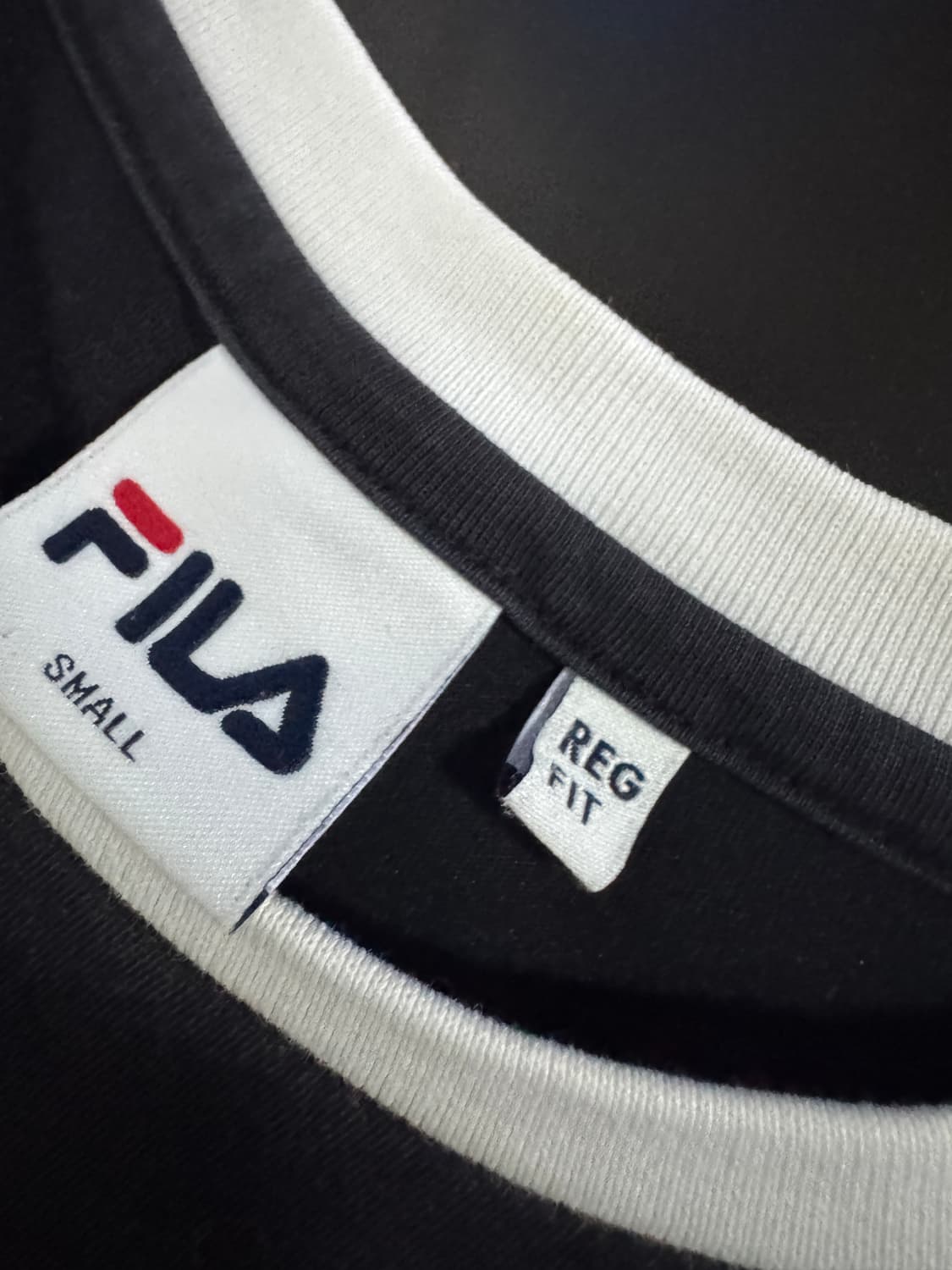 여성 휠라 FILA 귀여운 링거 반팔 티셔츠 S 상품이미지3