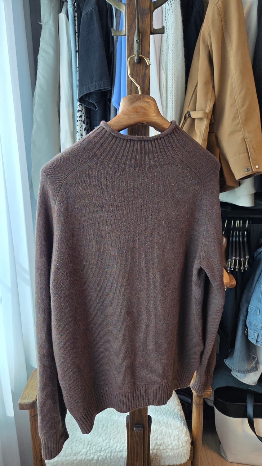 로로피아나 케이블 니트 상품이미지3