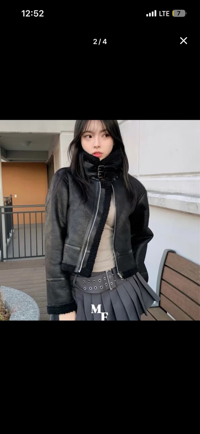 에이블리 양털 무스탕 상품이미지1