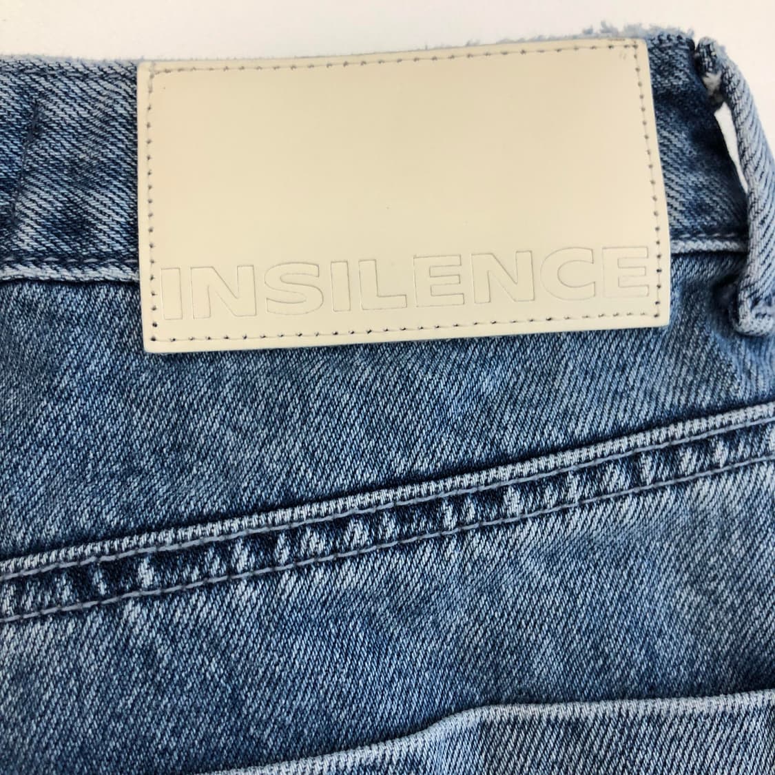 인사일런스 버뮤다 와이드 데님쇼츠 S 상품이미지4