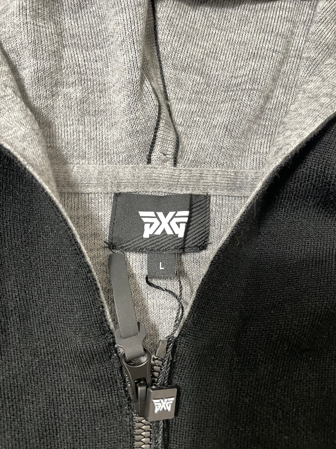 빈티지9. (새상품) PXG 피엑스지 봄 니트 스웨터 후드 집업 가디건 상품이미지3