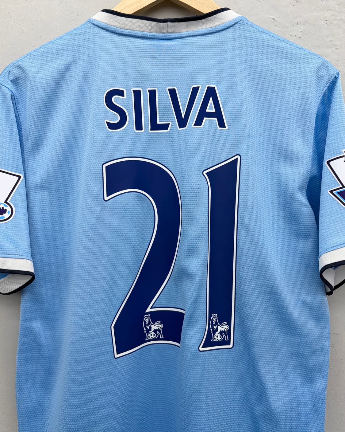 나이키 13-14 맨체스터 시티 홈 리그.ver No.21 다비드 실바 상품이미지2