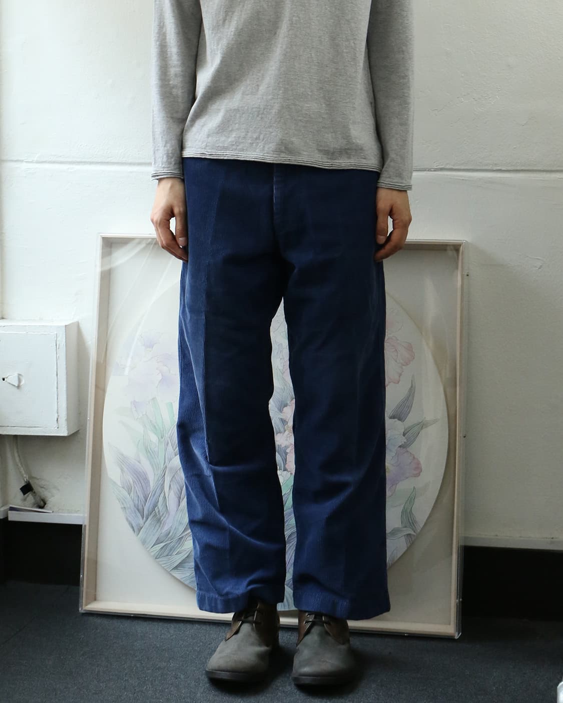 꼼데 가르송 셔츠 코듀로이 트라우저 팬츠 상품이미지2