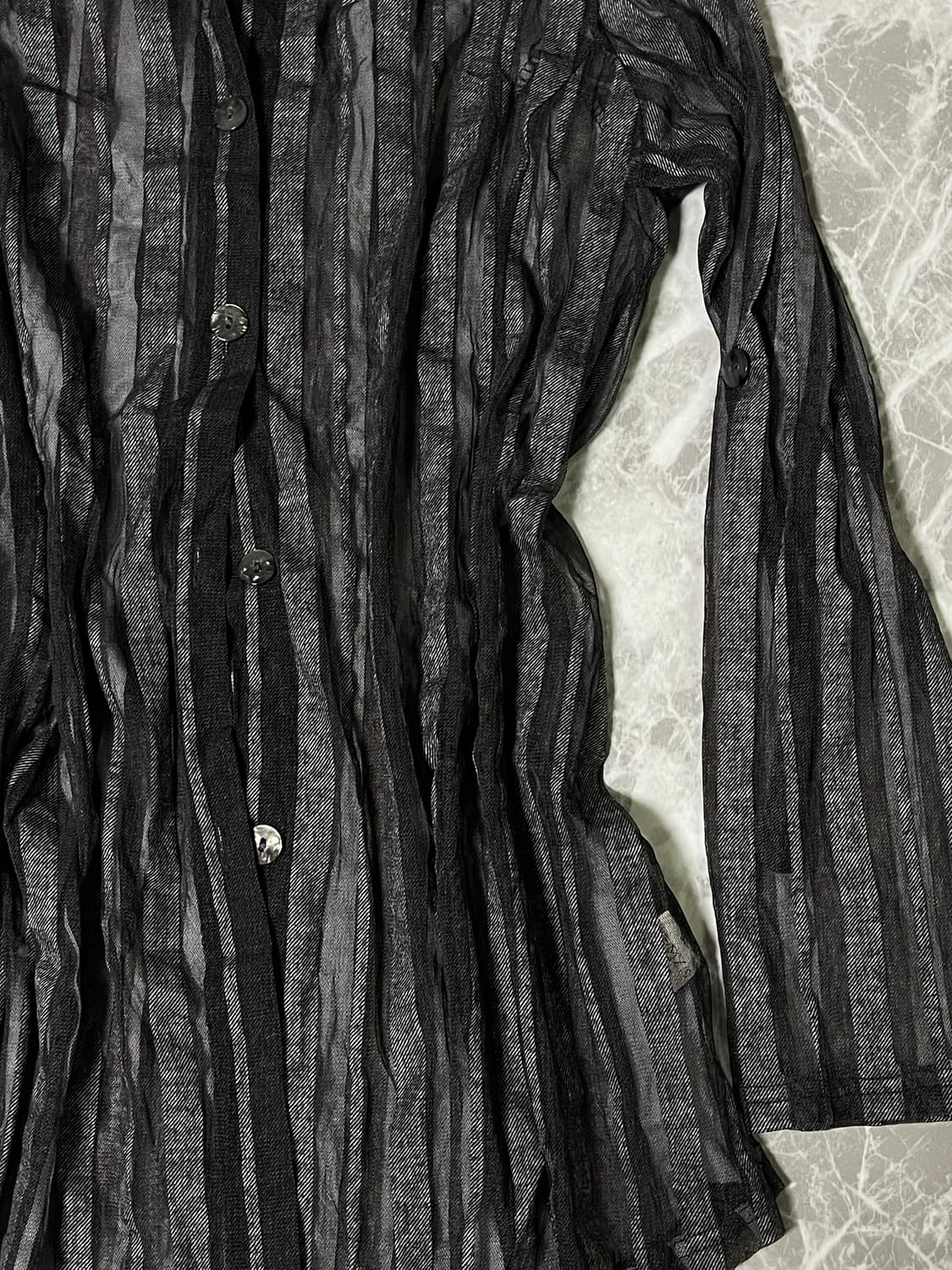 deep brown stripe shirts 상품이미지4