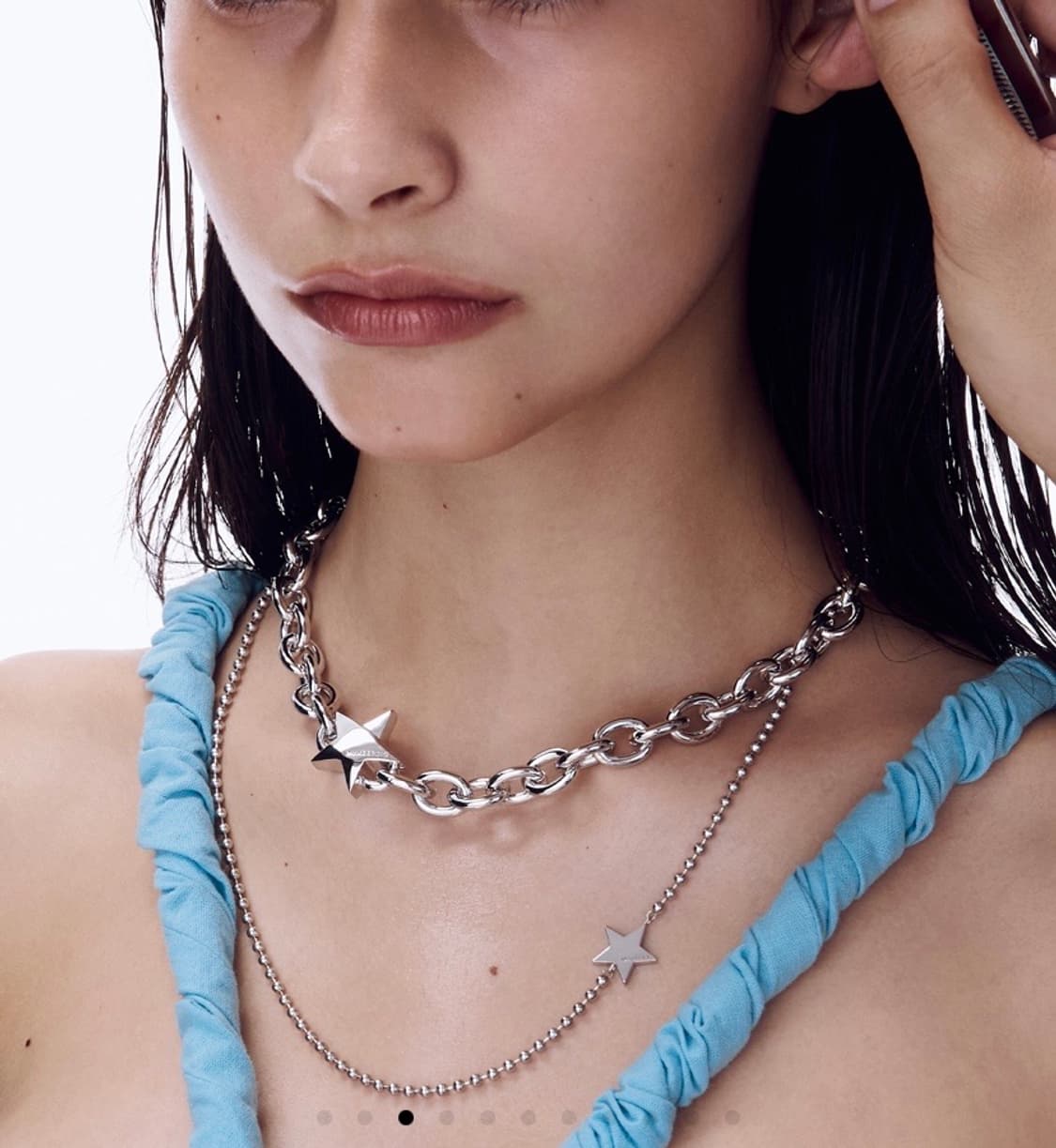 넘버링 star ball chain necklace 상품이미지2
