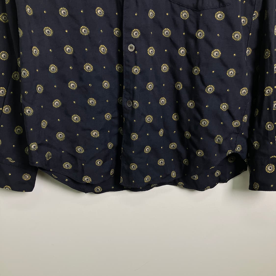 꼼데가르송 옴므 패턴 셔츠 L 상품이미지5