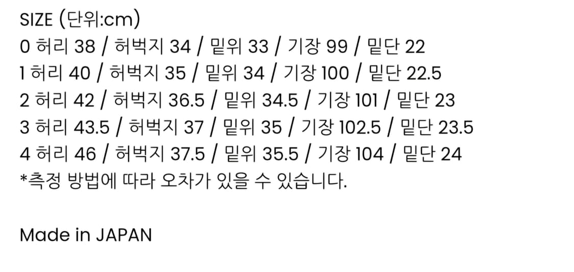 헤릴 CIOTA 4PK DENIM 3사이즈 상품이미지8