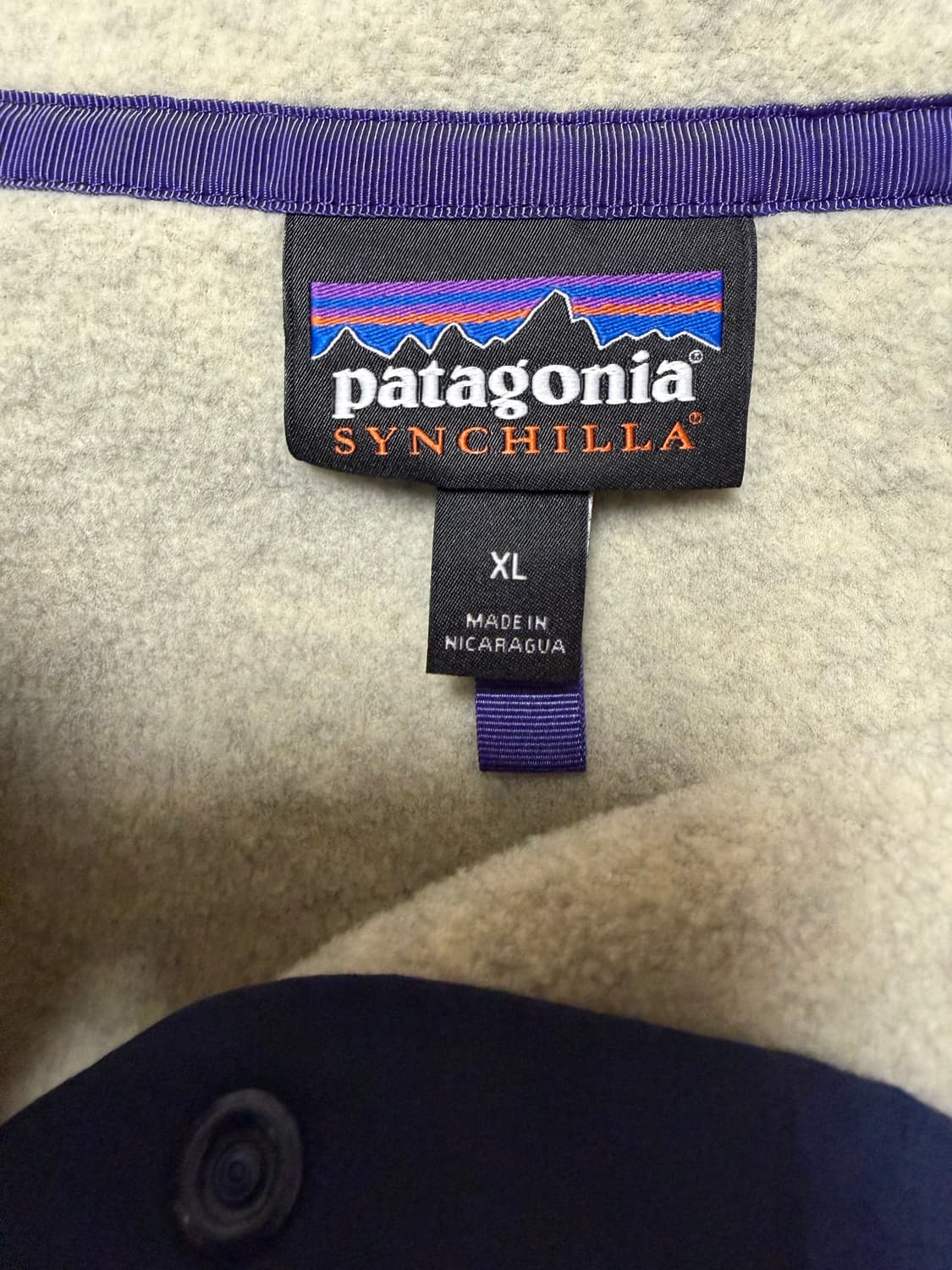 파타고니아 신칠라 스냅티 플리스 풀오버 오트밀 헤더 상품이미지5