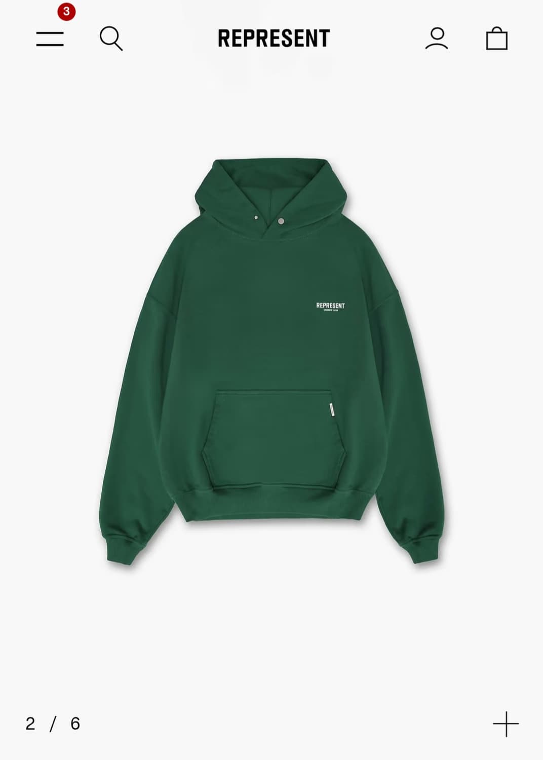 리프레젠트 오너스클럽 그린 m 상품이미지3