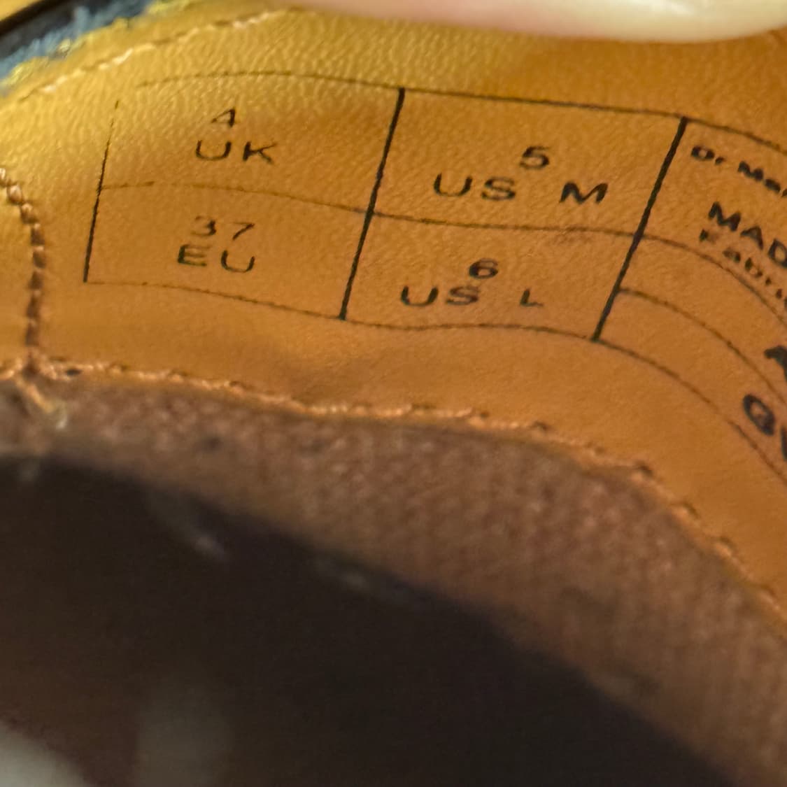 닥터마틴 3홀 1461 블랙 스무스 235 상품이미지3