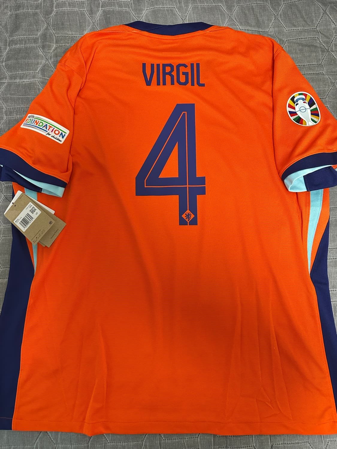 24-26 네덜란드 홈 4번 반다이크 2XL(115) 상품이미지4