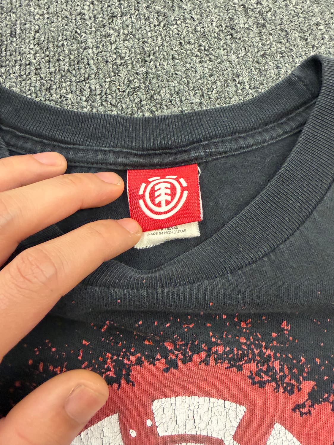 L) 엘리멘트 빈티지 프린팅 반팔 티셔츠 상품이미지3