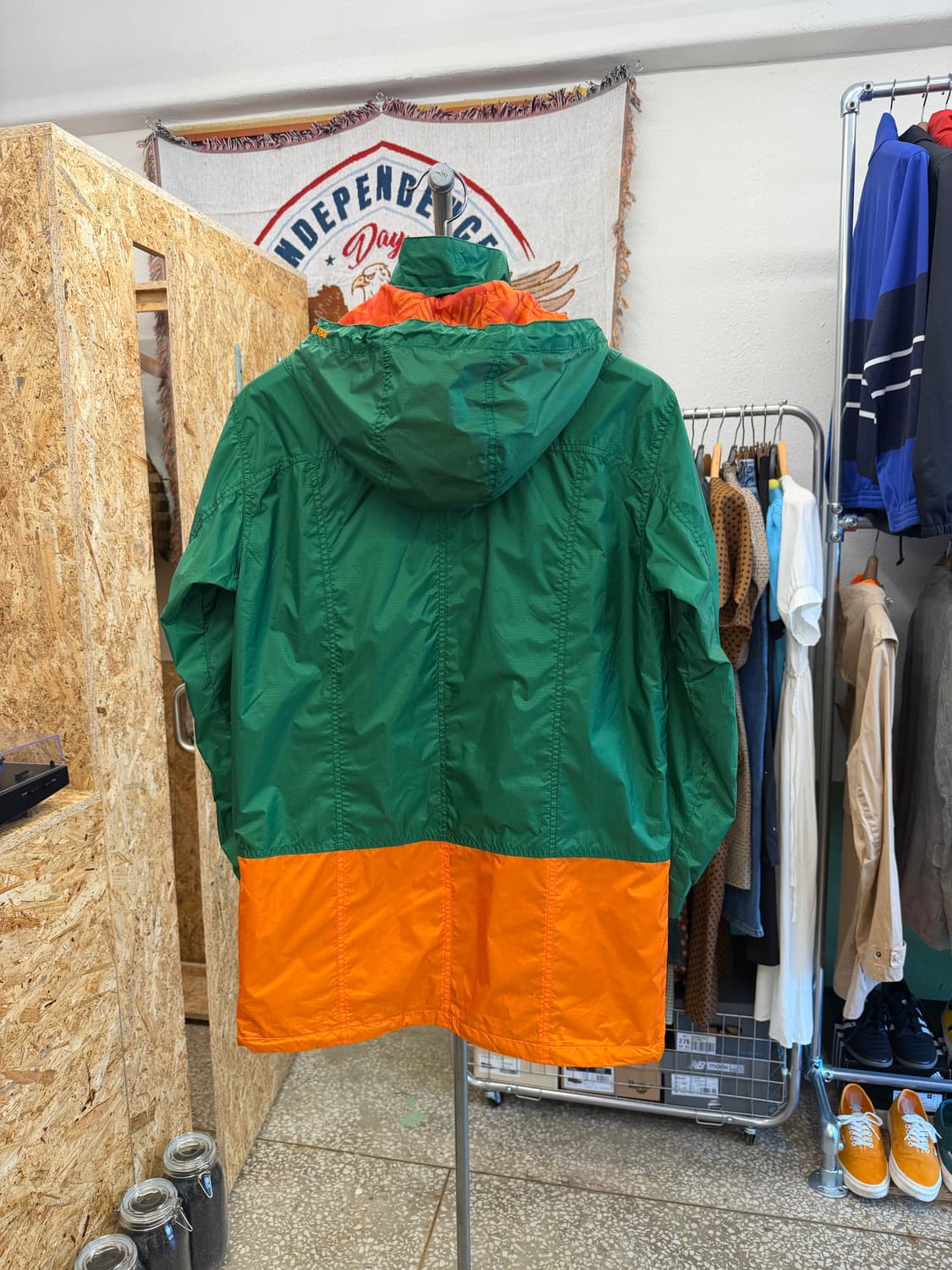 코오롱스포츠 윈드스토퍼 바람막이 자켓. 상품이미지9