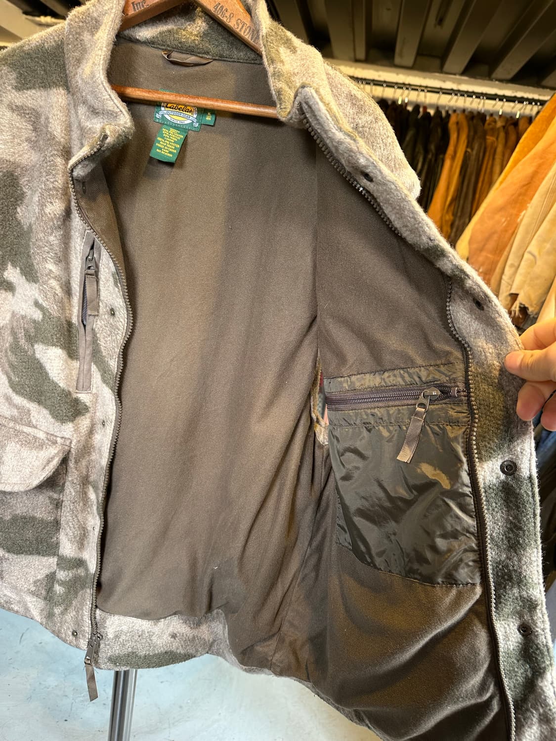 카벨라스 Cabelas 헤비 울 카모 베스트 상품이미지8