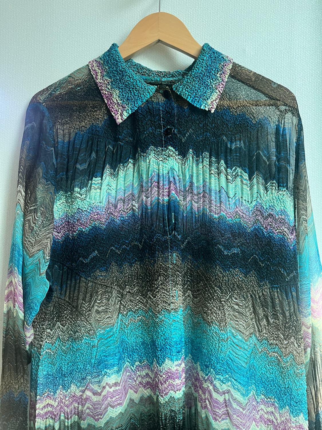 sheer blouse 상품이미지1