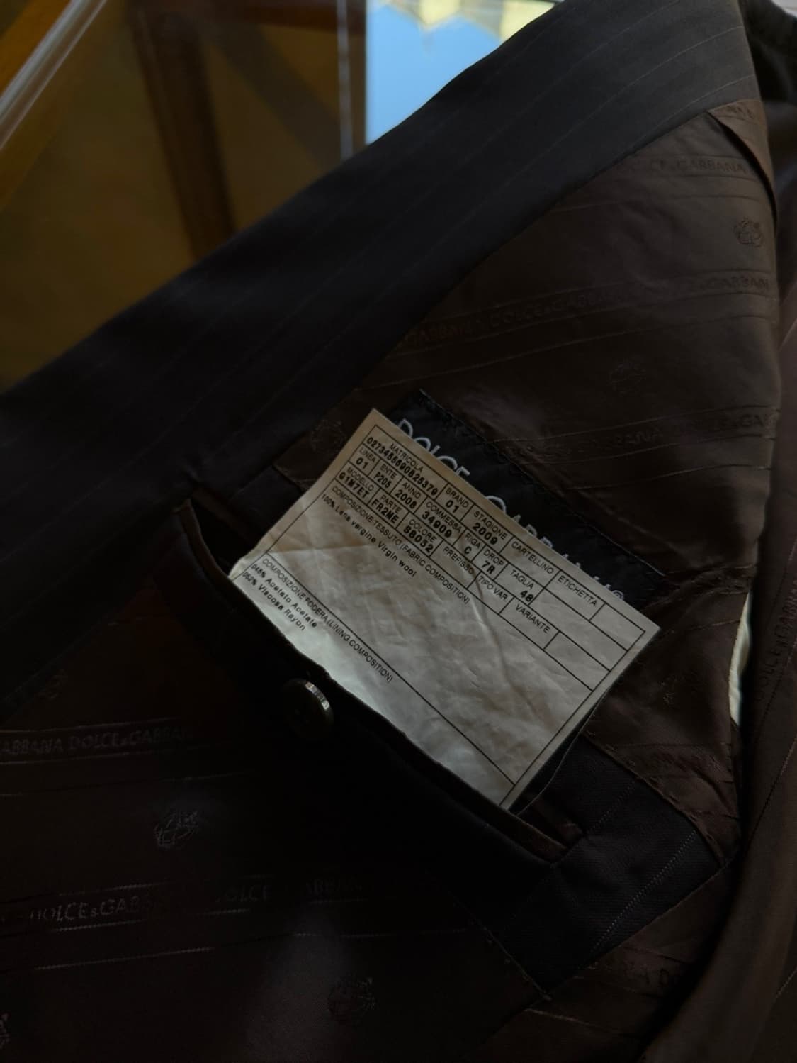 돌체앤가바나 테일러드 자켓 100 상품이미지10