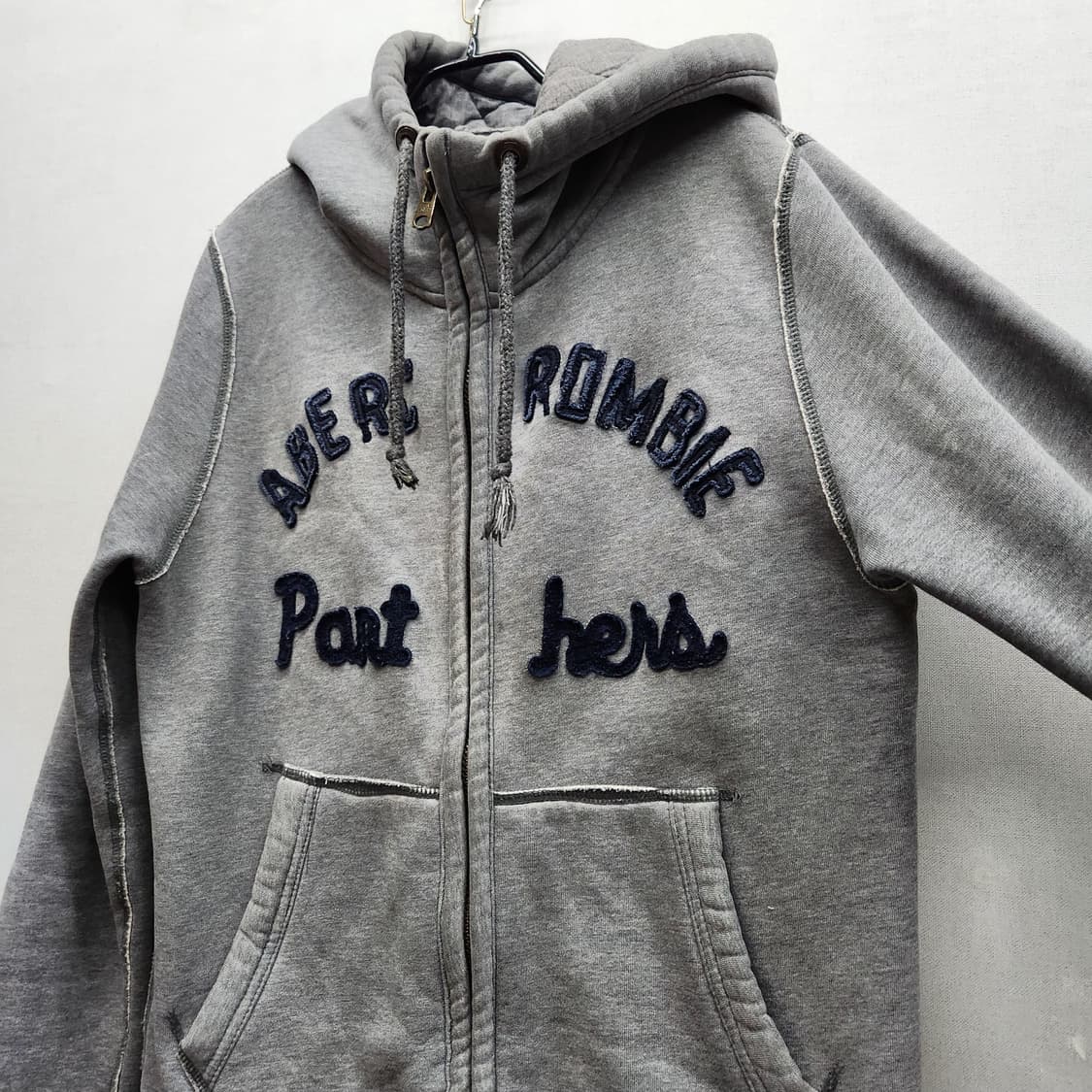 아베크롬비 빈티지 Y2K 풀집업 후드집업 M(L) 상품이미지2