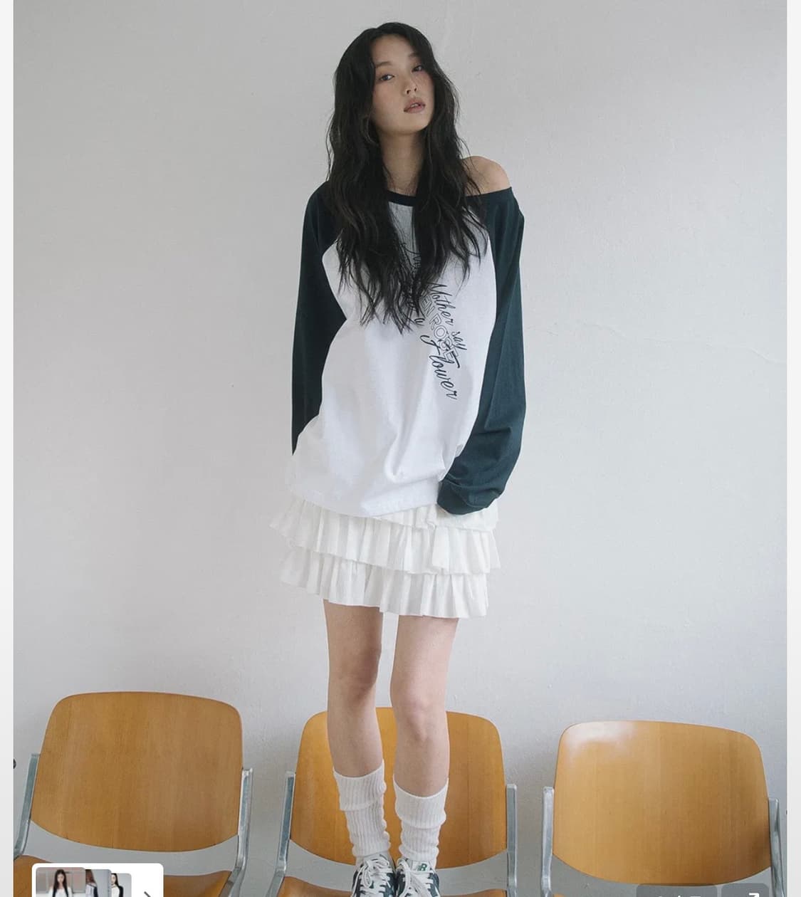 해비즘 보트넥 롱슬리브 상품이미지1